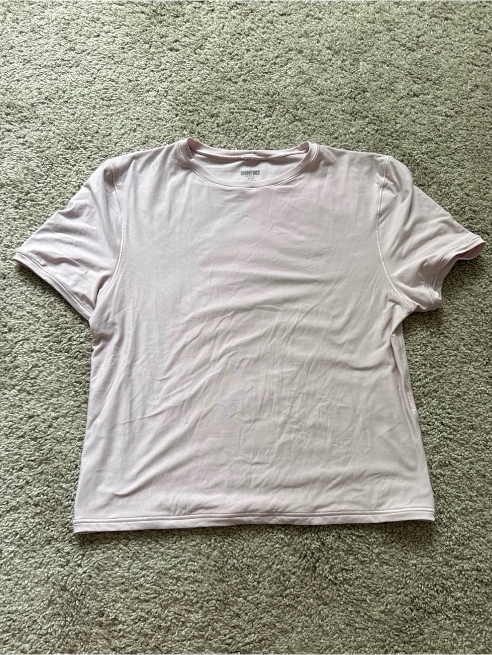 Women’s Crew Neck T-Shirt in Light Pink